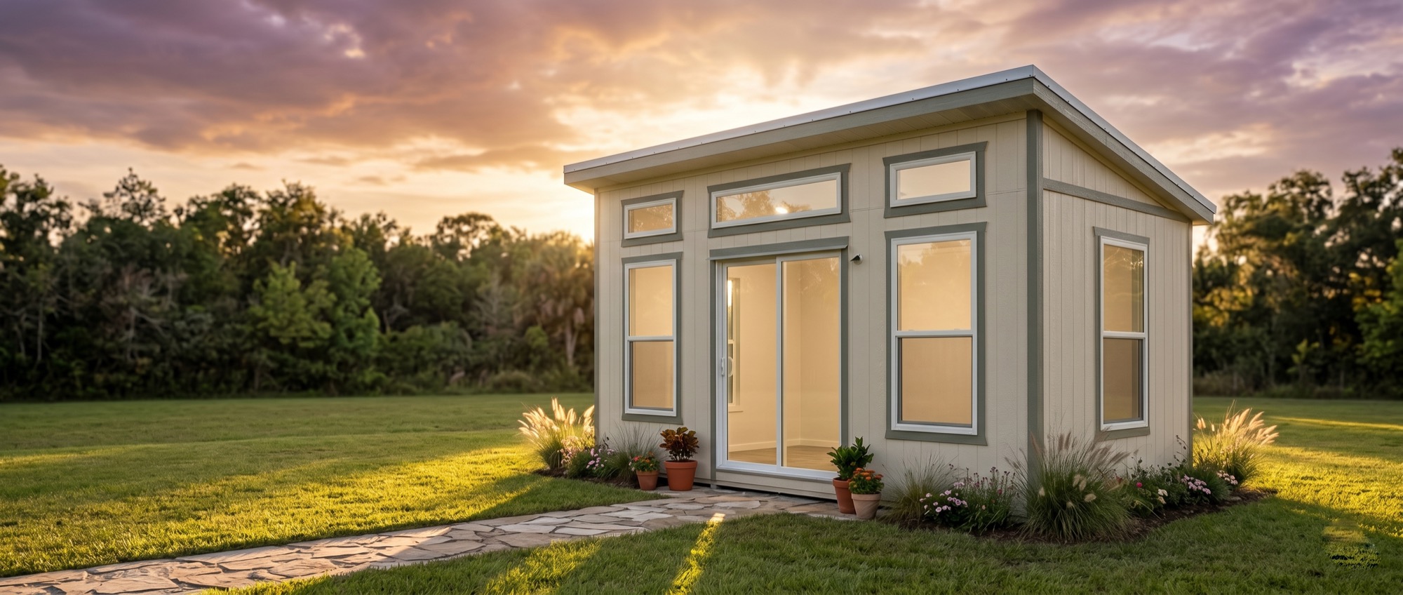 Custom shed built by South Country Sheds in Arcadia, Florida